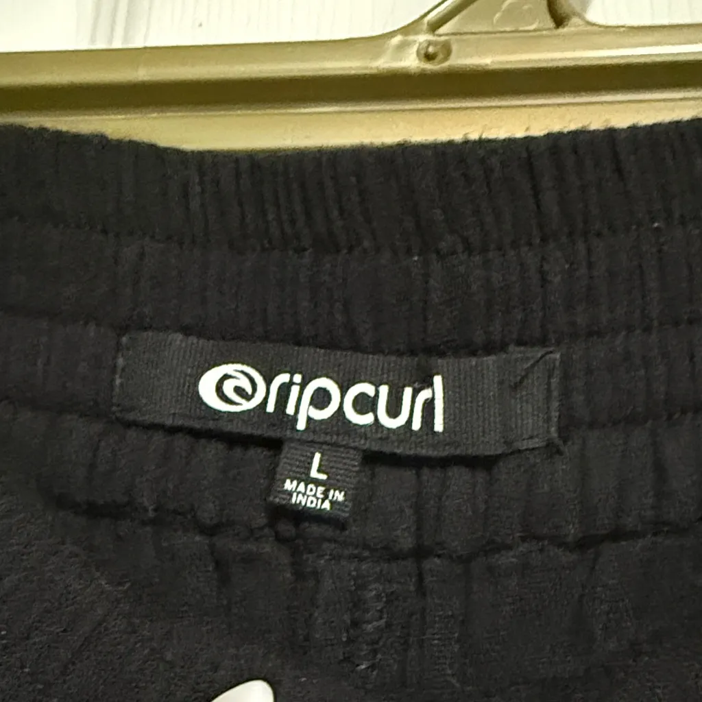 Rip Curl  Black Wide-Leg Pants - Image 5