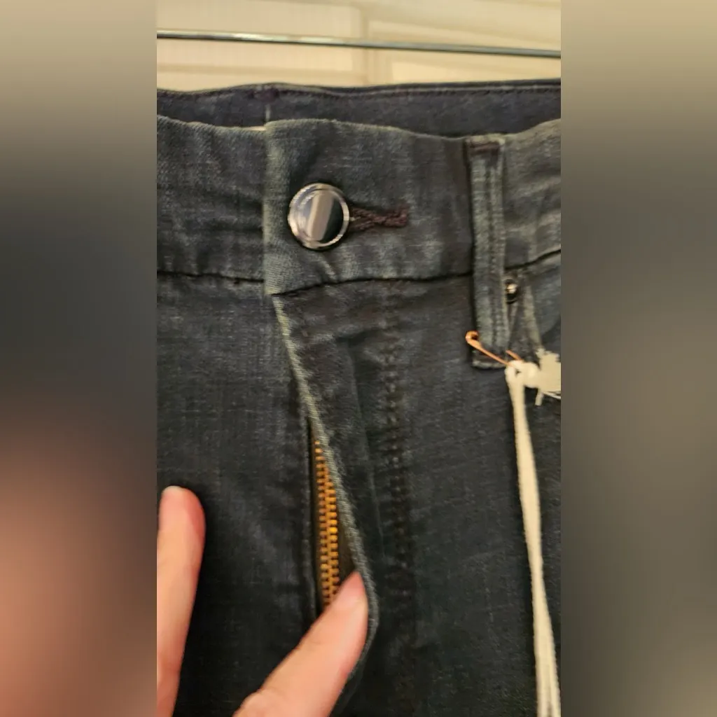 Good American Good Waist Skinny High Rise Jeans with Tummy Tech Blue Size 8 /29 - Image 13