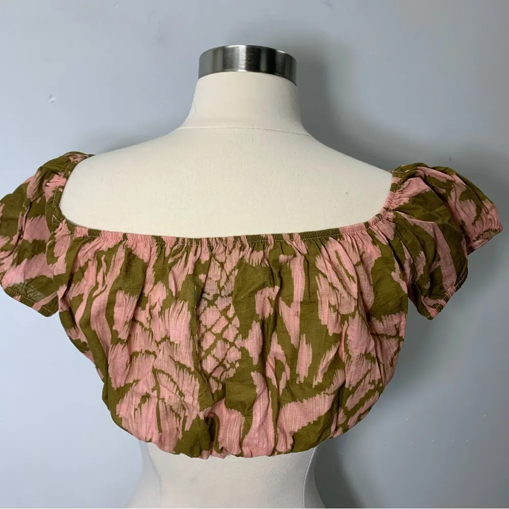 Maaji Batik Jungle Amara Beachwear Crop Top - Image 11