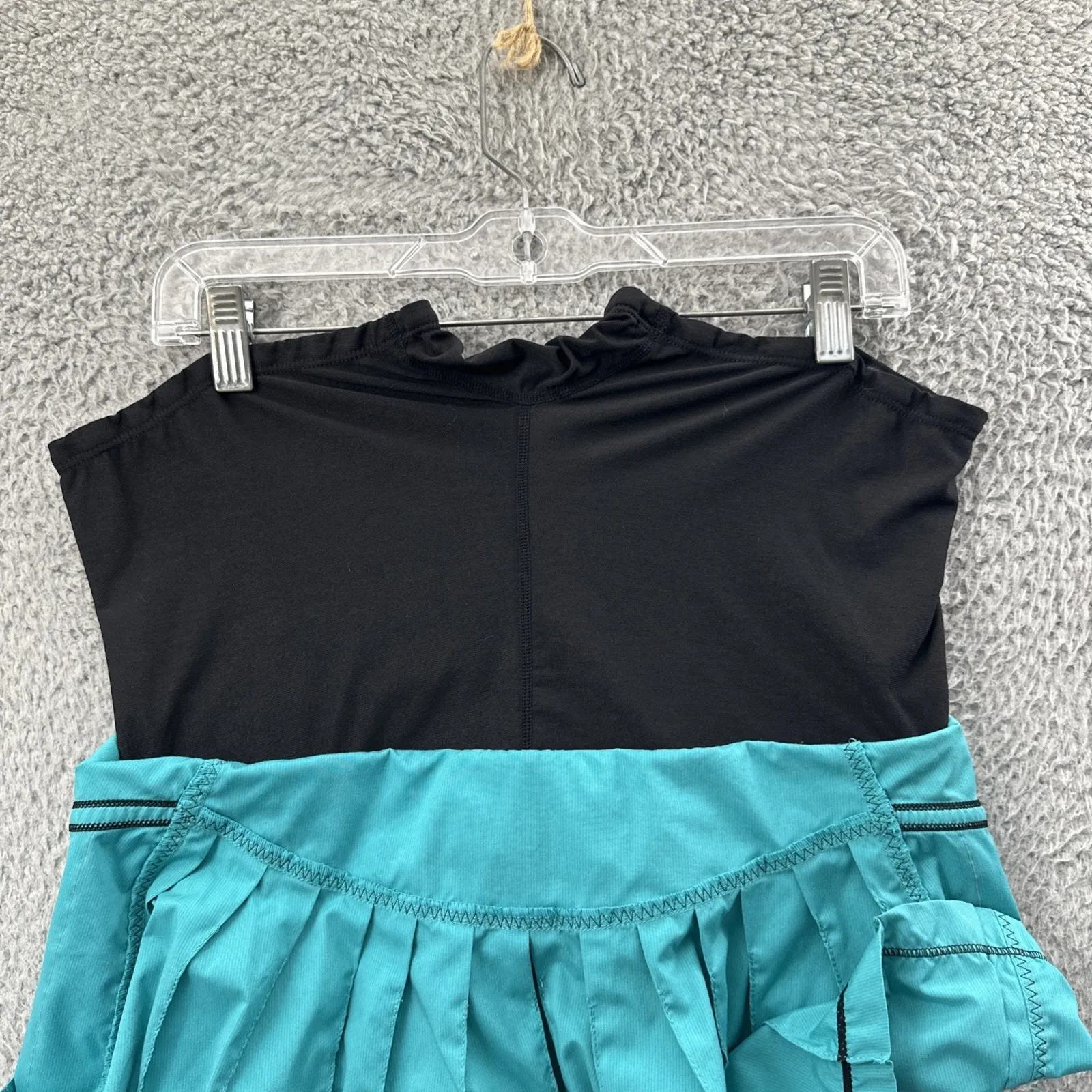 Lululemon Run Reflection Skirt Skort Oasis Aqua Blue Tennis Athletic Women's 4 - Image 6