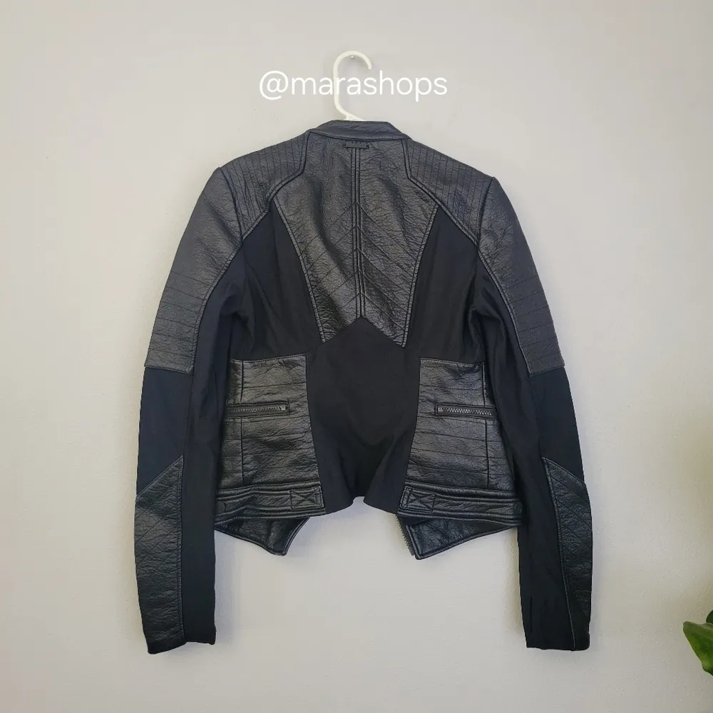 Blanc Noir Ryder Moto Jacket Black Size XS - Image 7