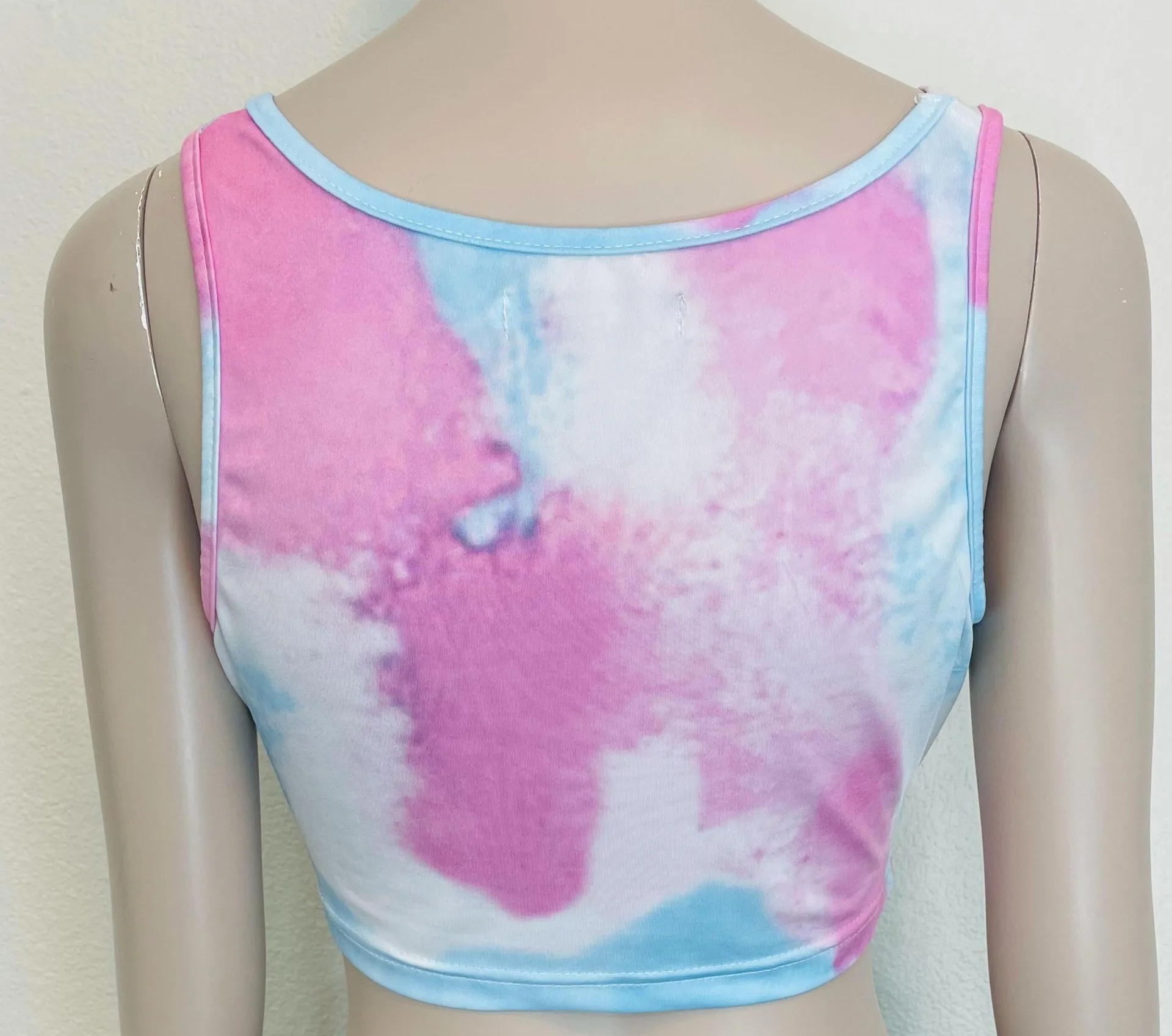 CBR Tie Dye Cropped Top - Image 4
