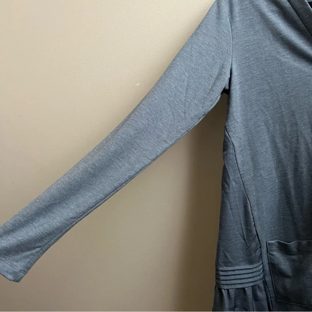 Logo Lounge grey slate knit oversized cardigan Size XXS - Image 6