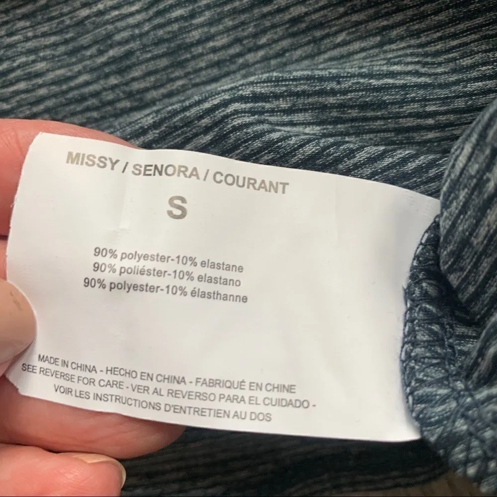 WILLIAM RAST Striped Tie-Front T-Shirt NWT Small - Image 8