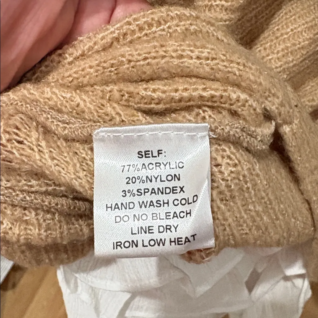 Bluivy Tan Knit Sweater Size undefined - Image 5