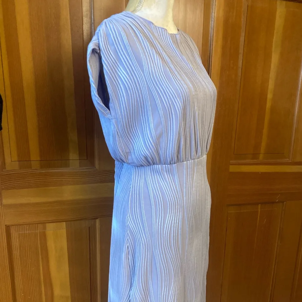 NWT, Lavishly Paris Women’s Lavender Split Thigh Dress. Purple Size 8 - Image 2