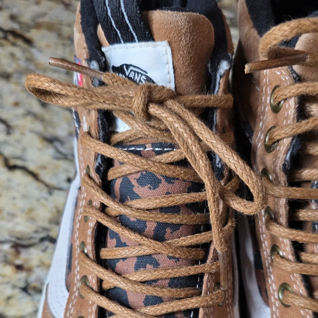 Vans High-Tops Sneakers Sk8-Hi MTE-2 Waterproof Insulated Leapord Women's Size 5 - Image 8