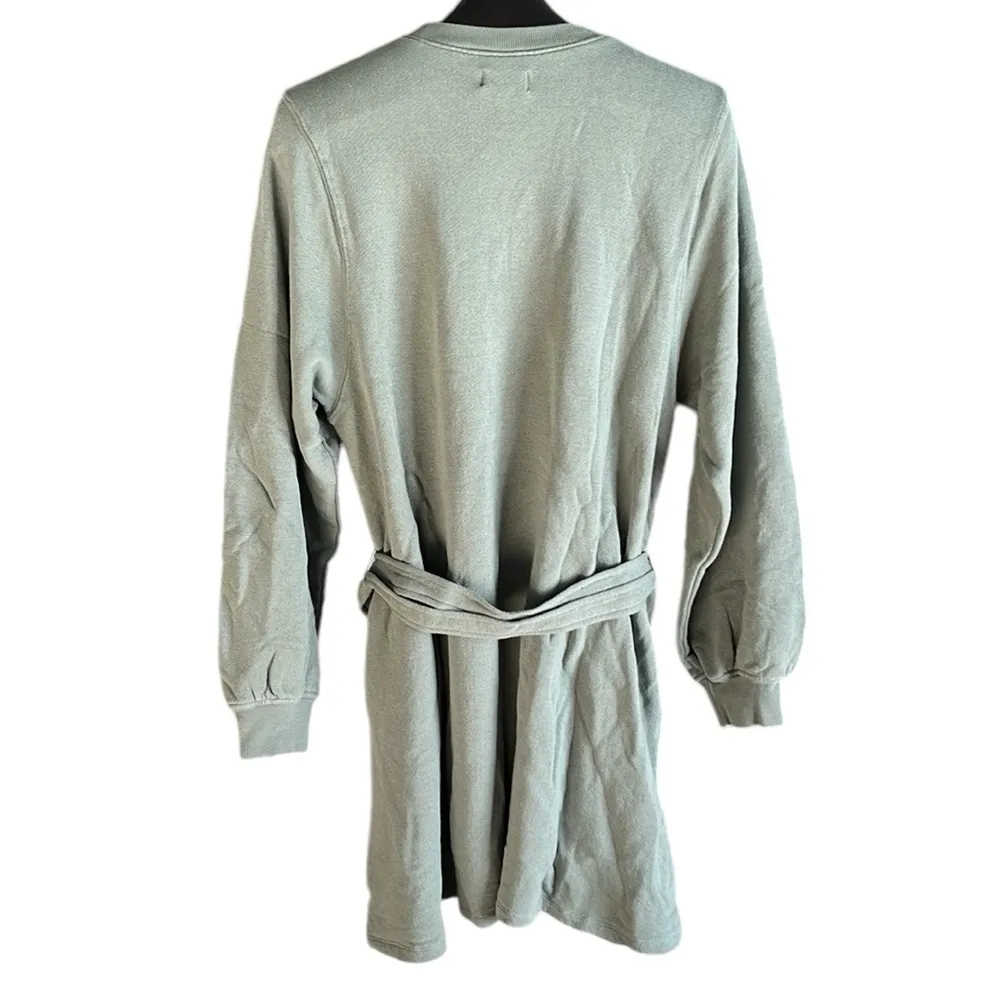 Bandier Damen Sincerely Jules X Dahlie Sweatshirt Fatigue Green - Image 7