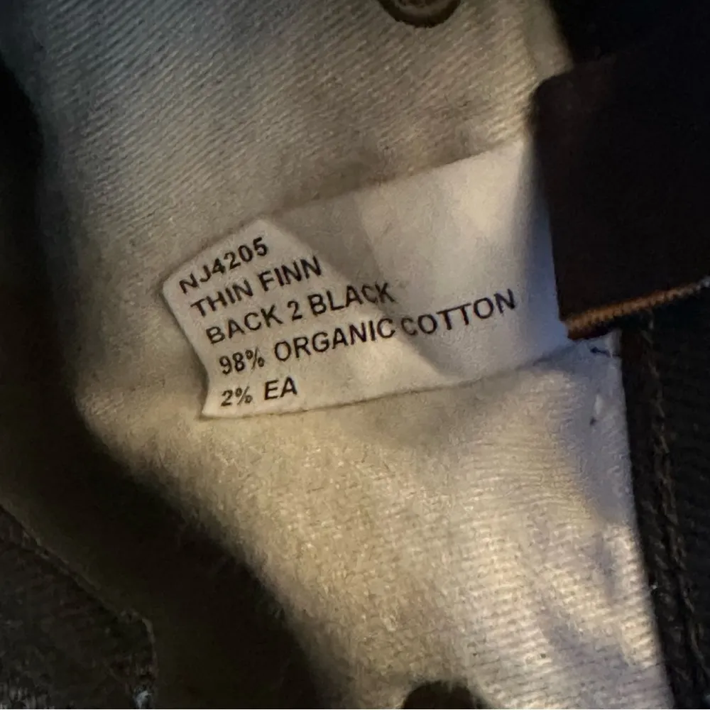 Nudie Jeans Thin Finn Back 2 Black jeans Size 32 - Image 13