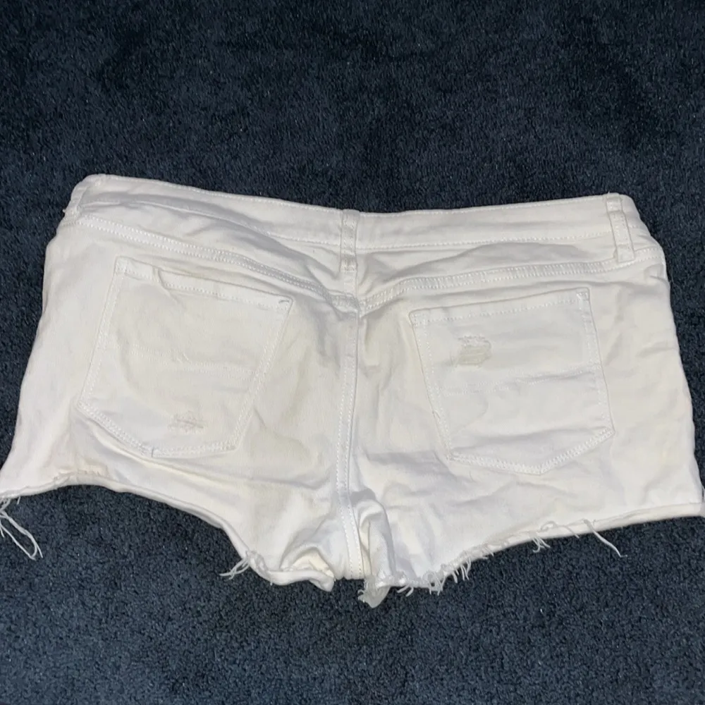 White Jean Shorts - Image 2