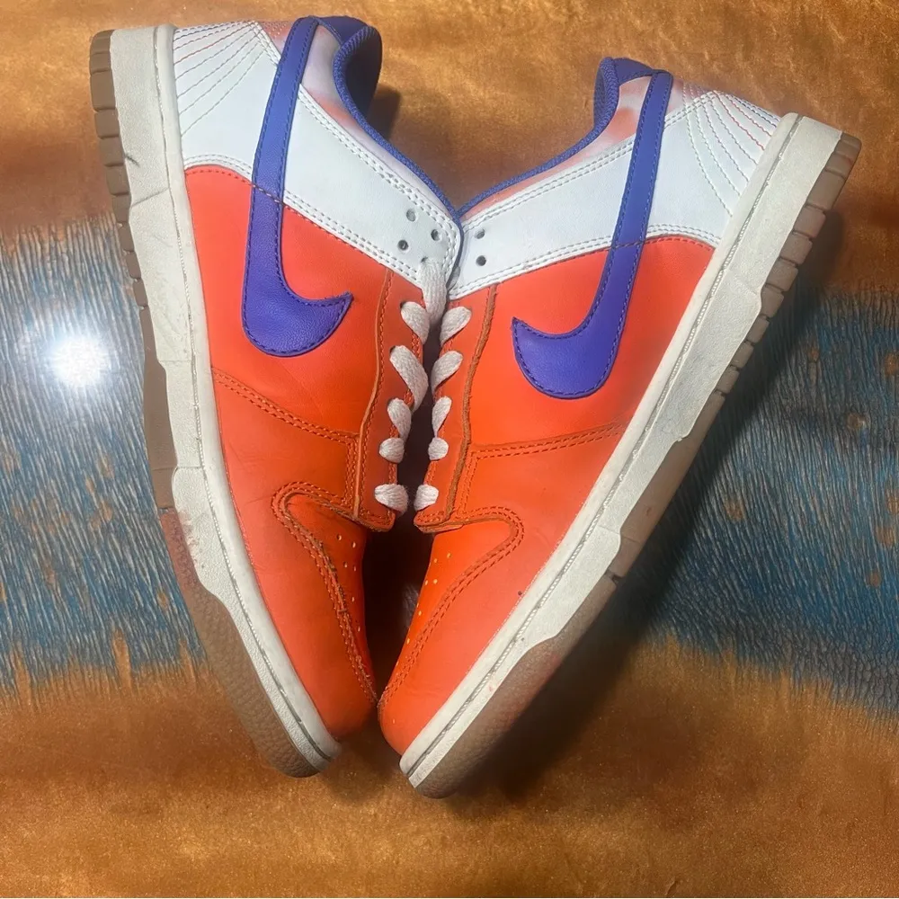 Nike Dunk Low SE Everything You Need Orange White Blue Pink Sneakers - Image 3
