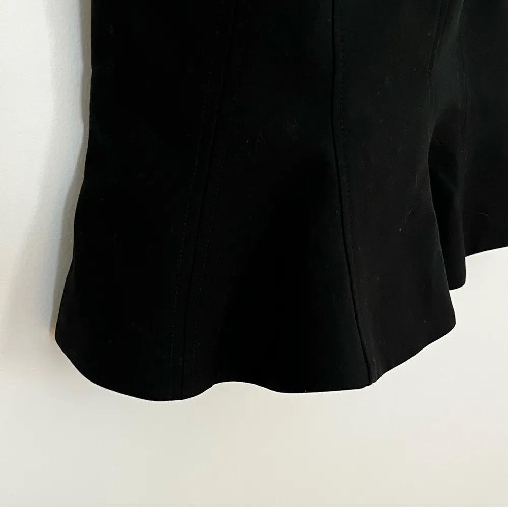 Cinq‎ a Sept Calvina Fluted Drop Waist Strapless Peplum Hem Dress Women Size 2 - Image 6