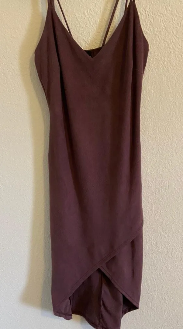 Windsor Mauve Suede Dress - Image 3