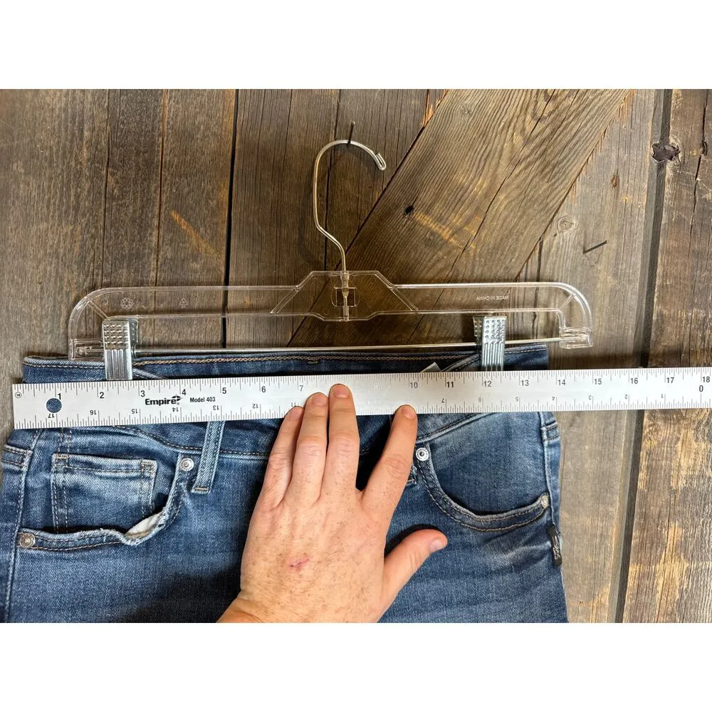 Silver Jeans Co Avery Slim Boot 29x33 Medium Wash Western Glove Works Blue Size 29 - Image 4