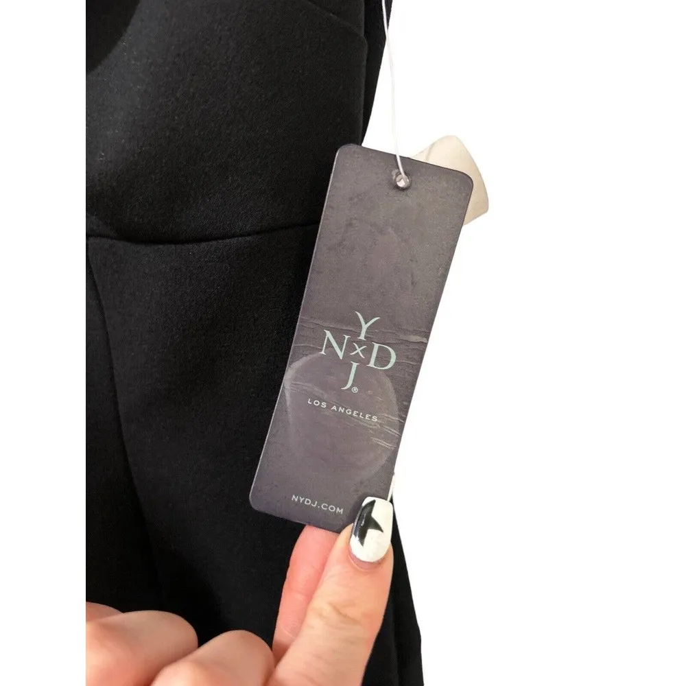 Not Your Daughter Jeans NYDJ Size 0 Lift & Tuck Black Sheath Dress NEW - Image 2