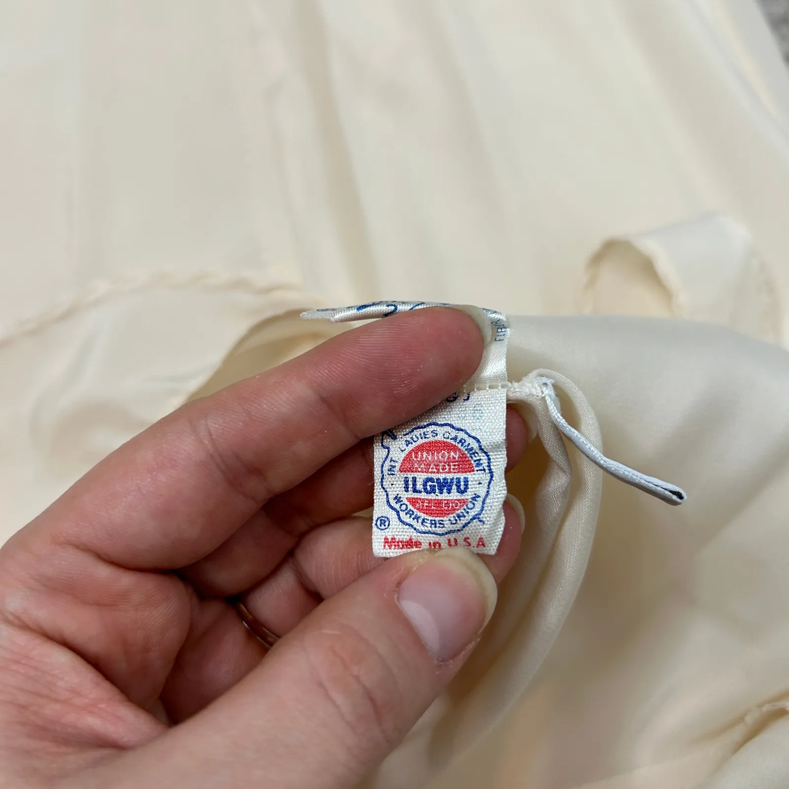 LORD & TAYLOR Vintage Slip Womens Sz Small Wonder Maid Fine Lingerie Union Label - Image 10