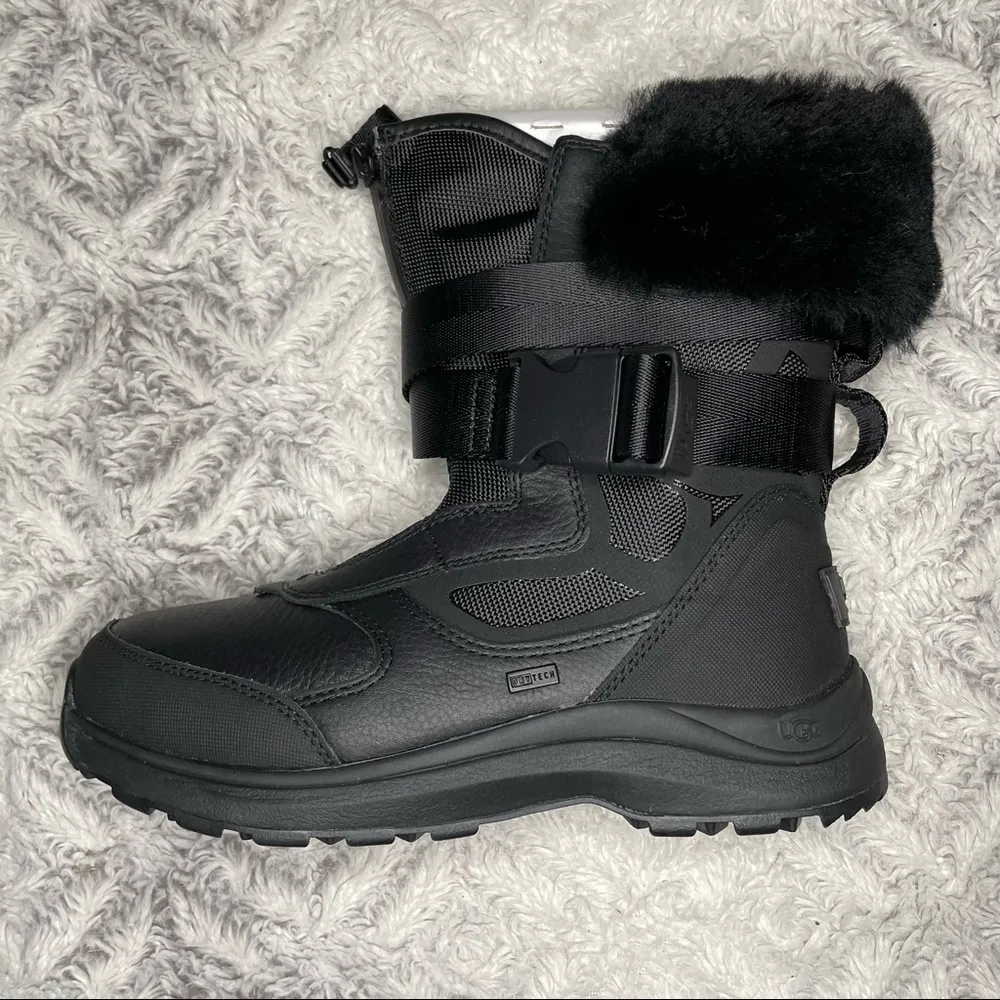 UGG  Tahoe Buckle Snow Boot in Black - Image 5