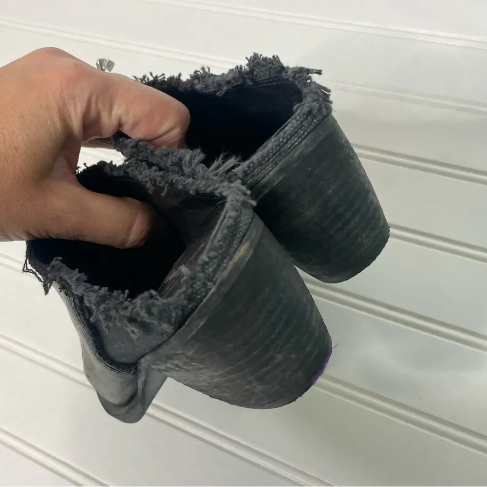 Free People Wild Things Leather Point Toe Mule 616 - Image 5