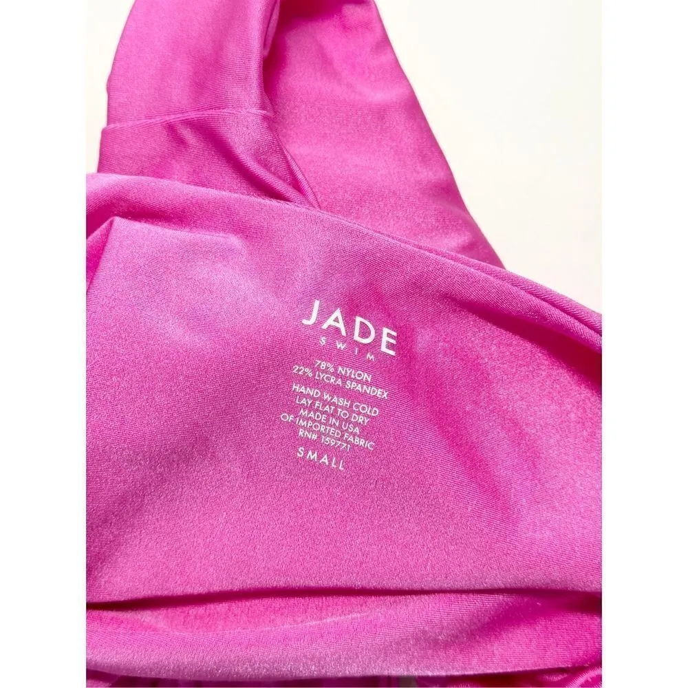 Jade Swim‎ One Piece Layla Cutout Barbie Pink Swimwear NEW Pink - Image 8