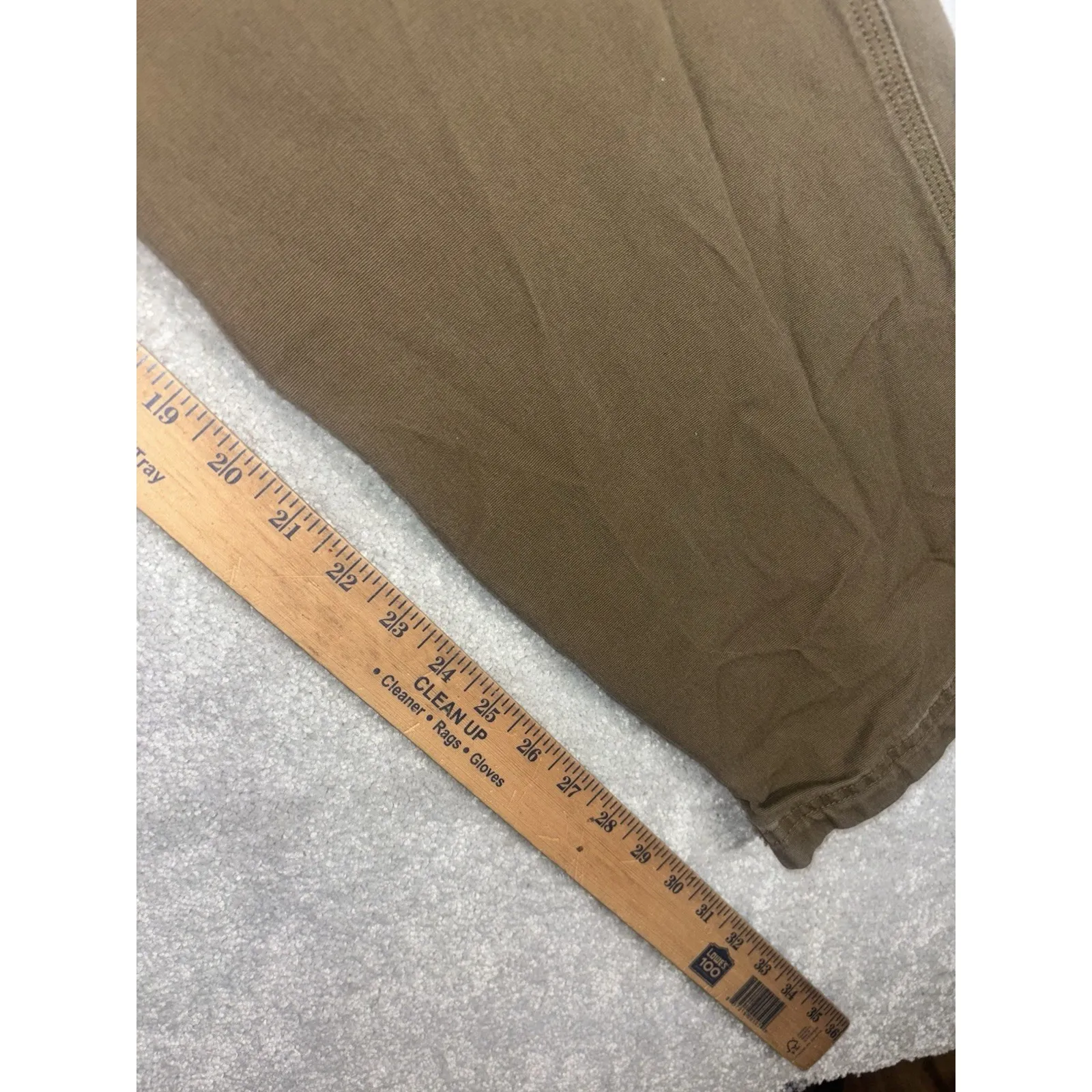 Women's DuluthFlex Fire Hose Relaxed Leg Cargo Work Pants 16x33 Brown Size 16P - Image 11