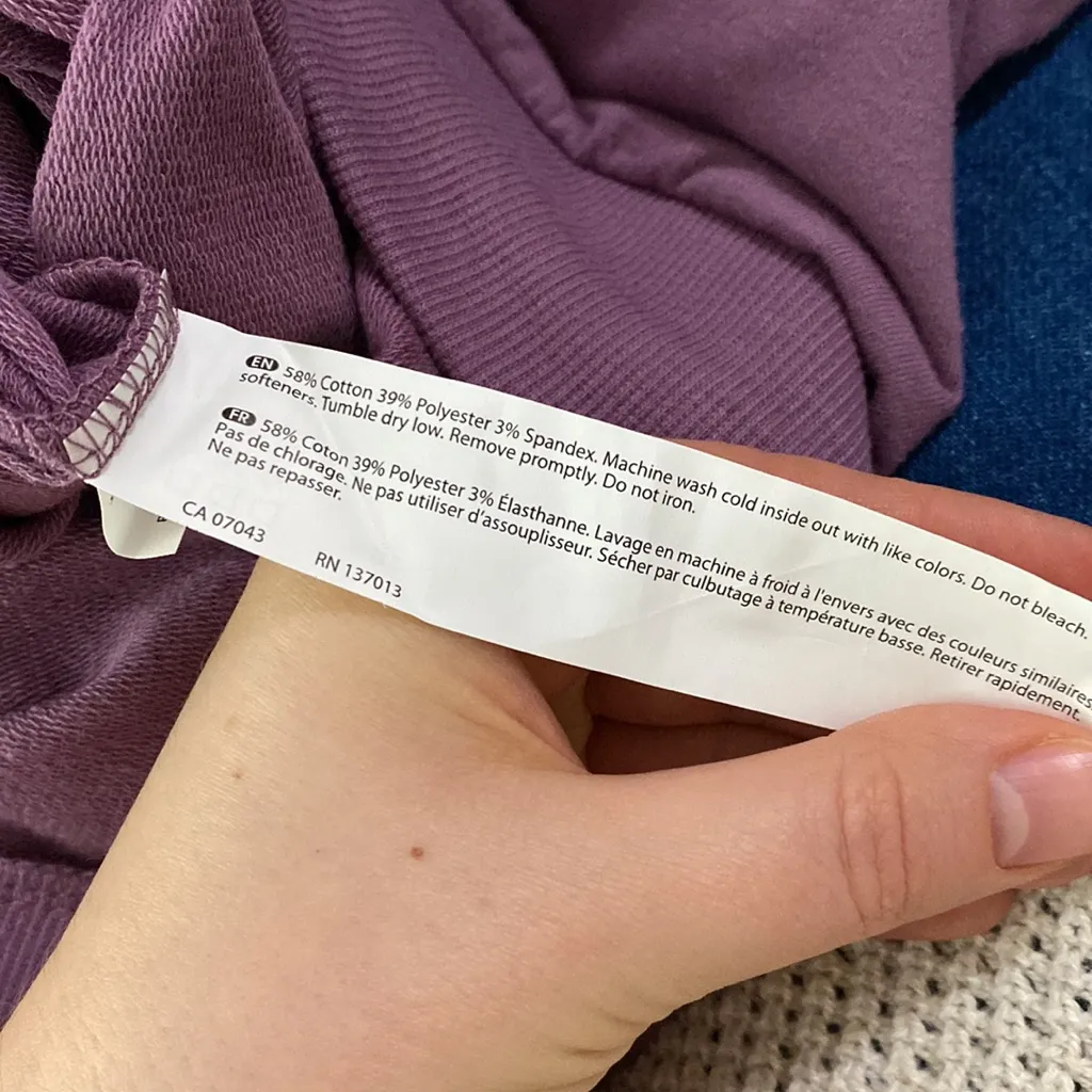 Wildfox Crescent Moon Jack lilac joggers with graphic size S - Image 11