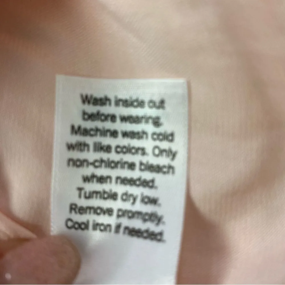 Lauren Conrad Pink Ruffle Trim Sleeveless Top Size L Girlcore Romantic Softgirl - Image 12