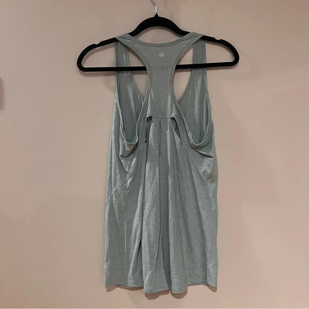 GAIAM Teal Racerback Tank Top - Image 3