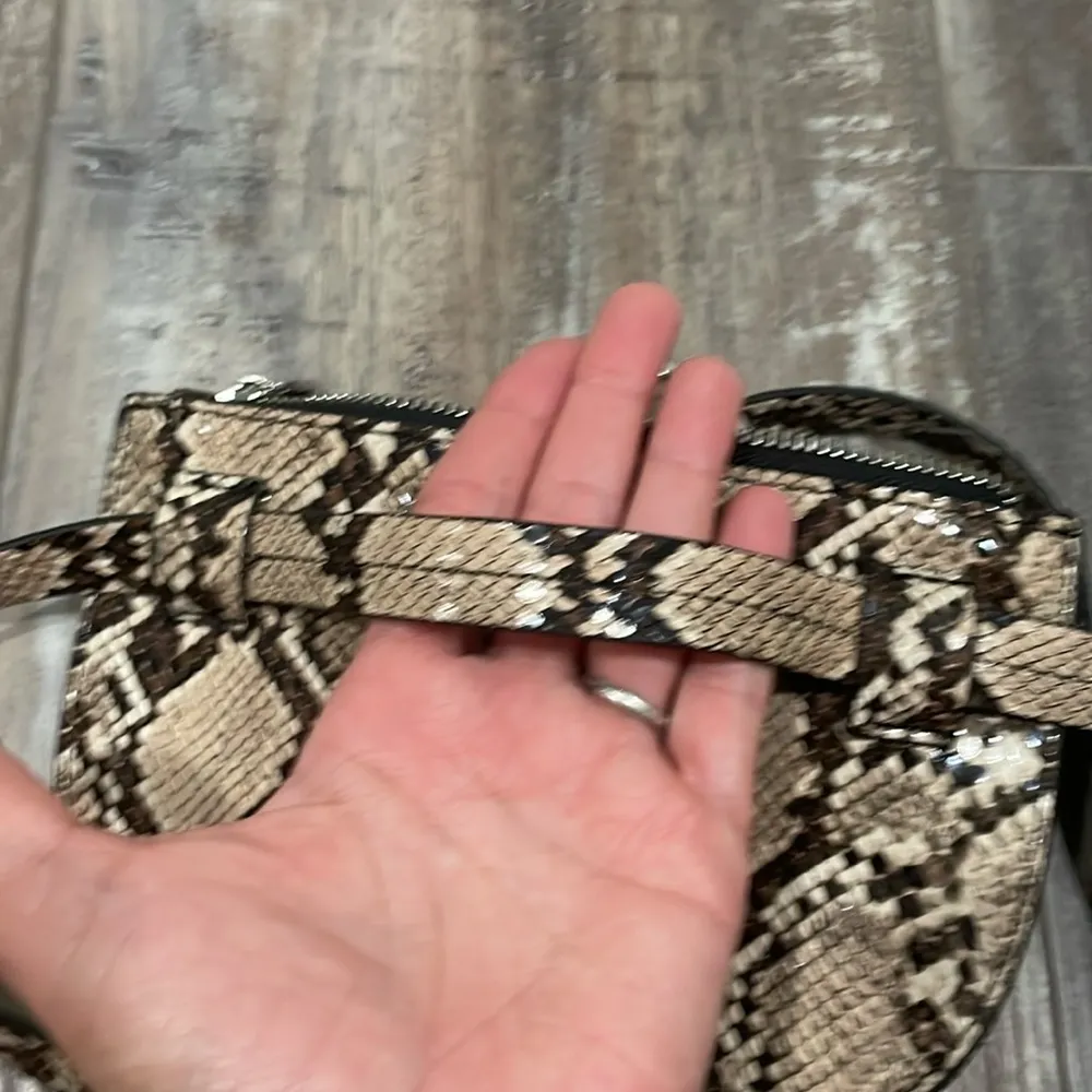 ZARA Snake Print Python Belt Bag Fanny Pack - Image 8