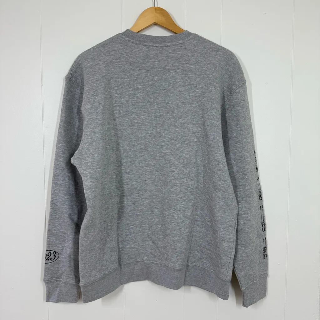 Taylor Swift 2023 The Eras Tour Grey Crewneck Sweatshirt - Image 10