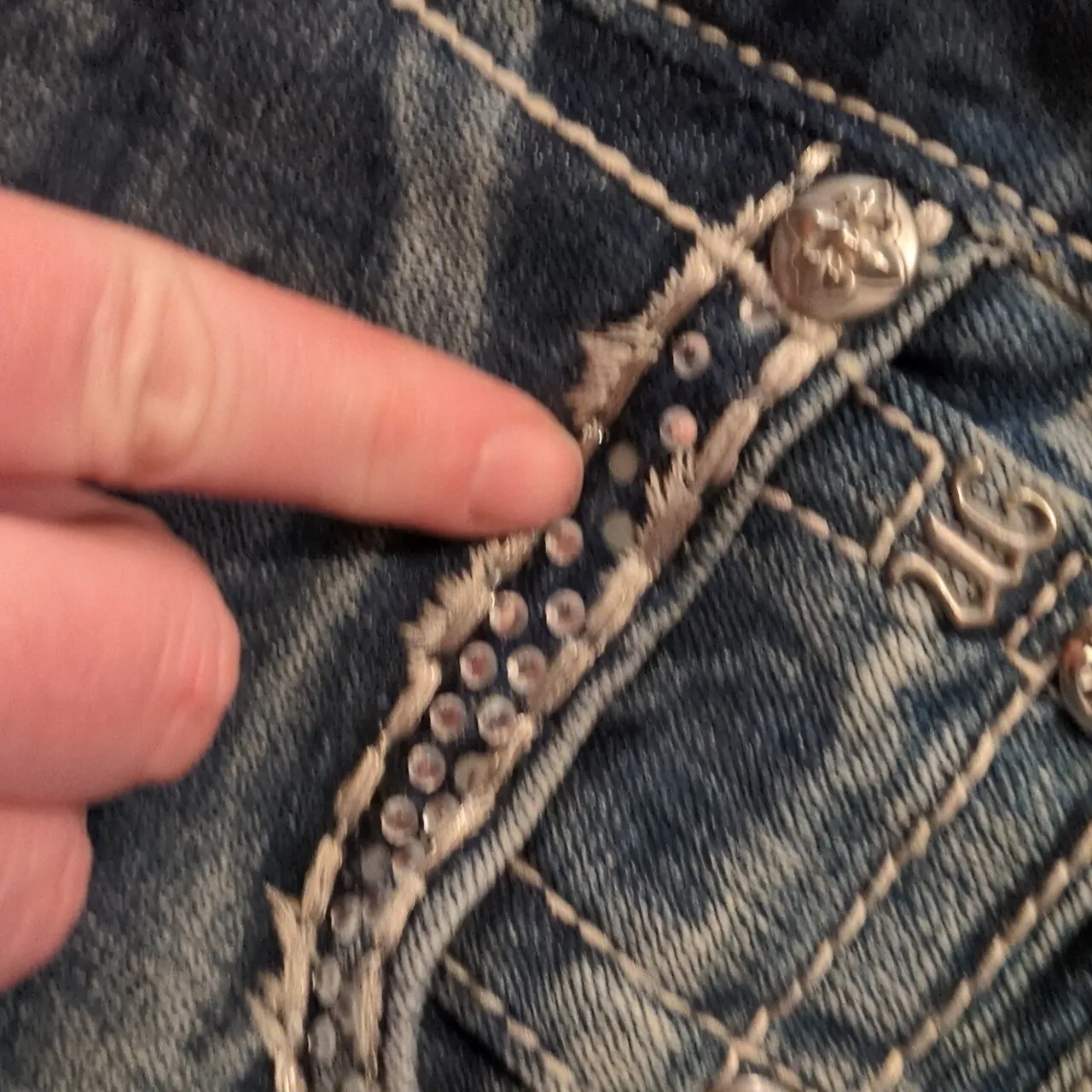 Miss Me Easy Boot Jeans Size 28 - Image 5