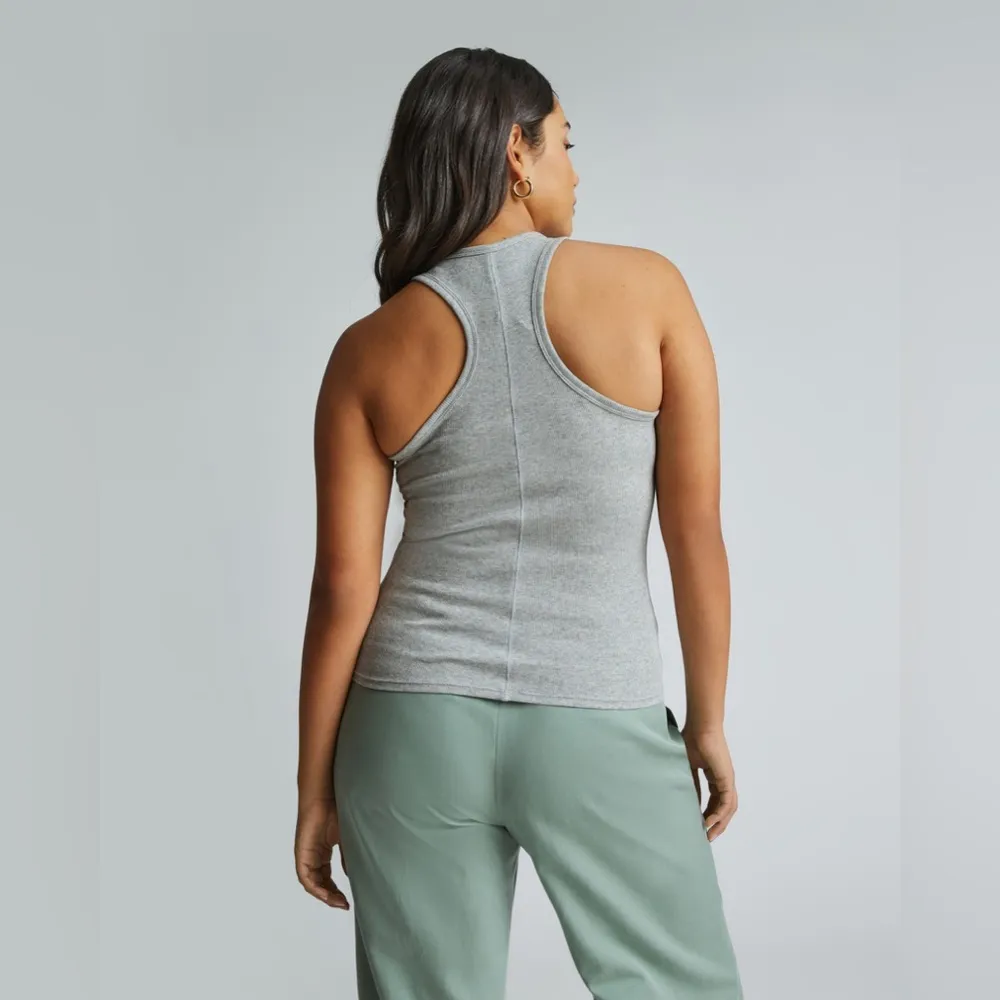 NWT Everlane The Luxe Rib Racerback Tank - Image 2