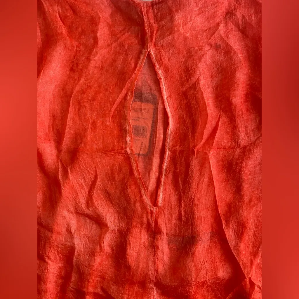 PICADILLY CANADA CORAL‎ BLOUSE Size 16 - Image 6