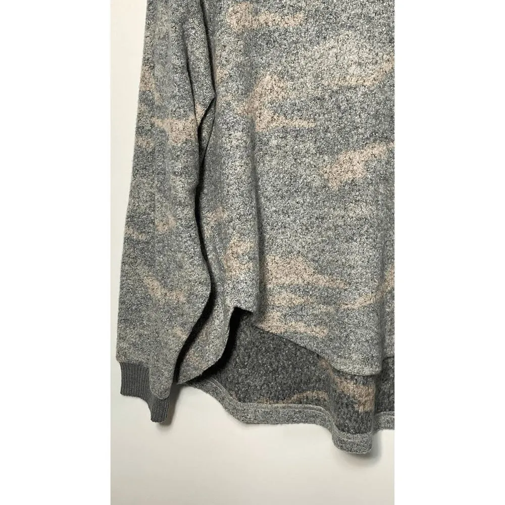 Vintage Havana Camouflage Long Sleeve V-Neck Pullover Sweater Camouflage Small - Image 4