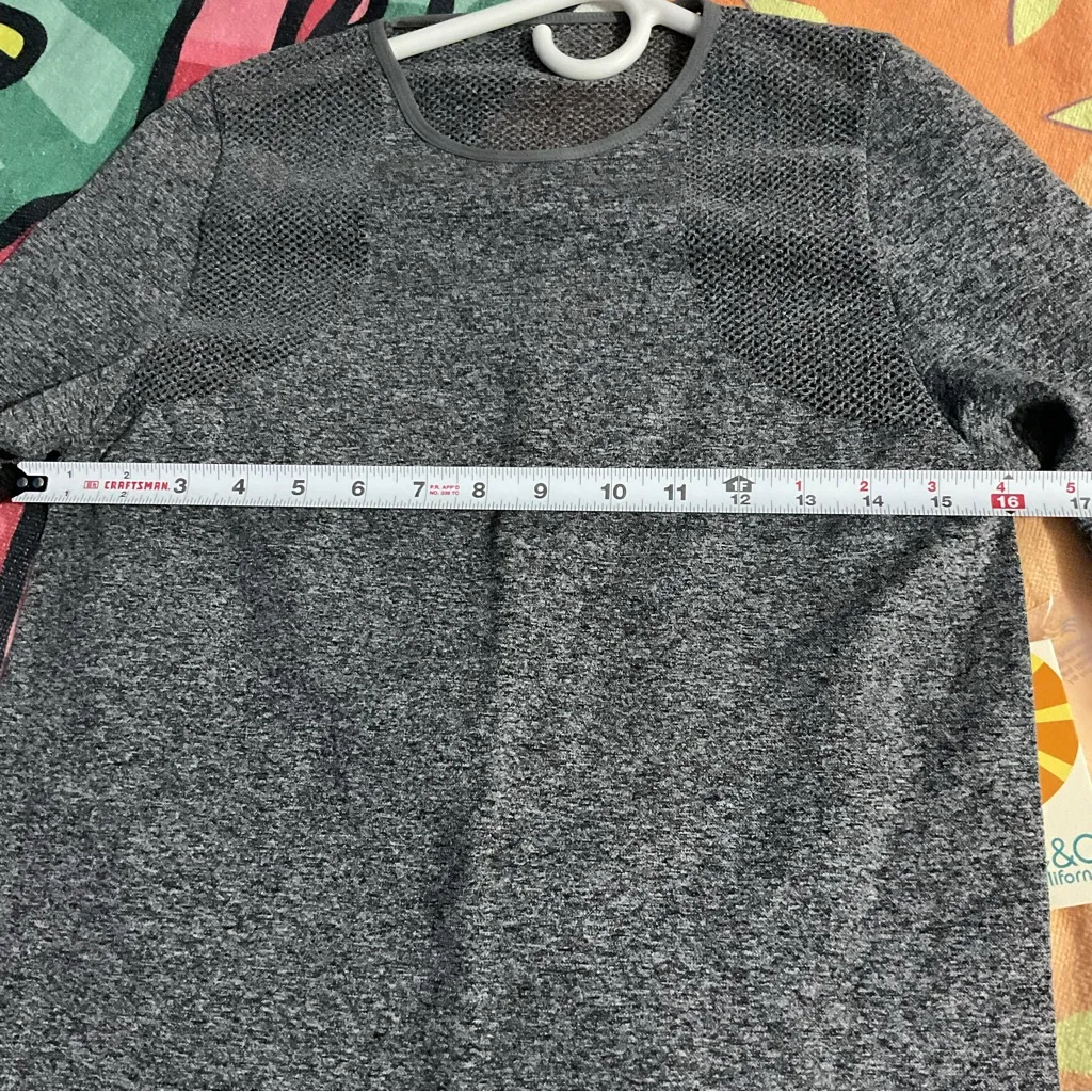 Cc California activewear top size M New grey heathered  :Box H: - Image 5