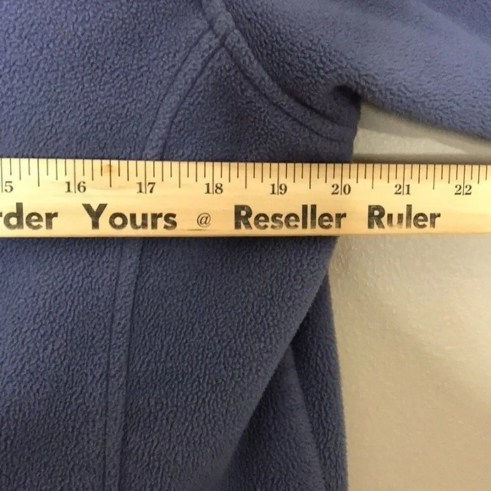 L.L. bean fleece zip up fall winter jacket with synch waist size medium - Image 8