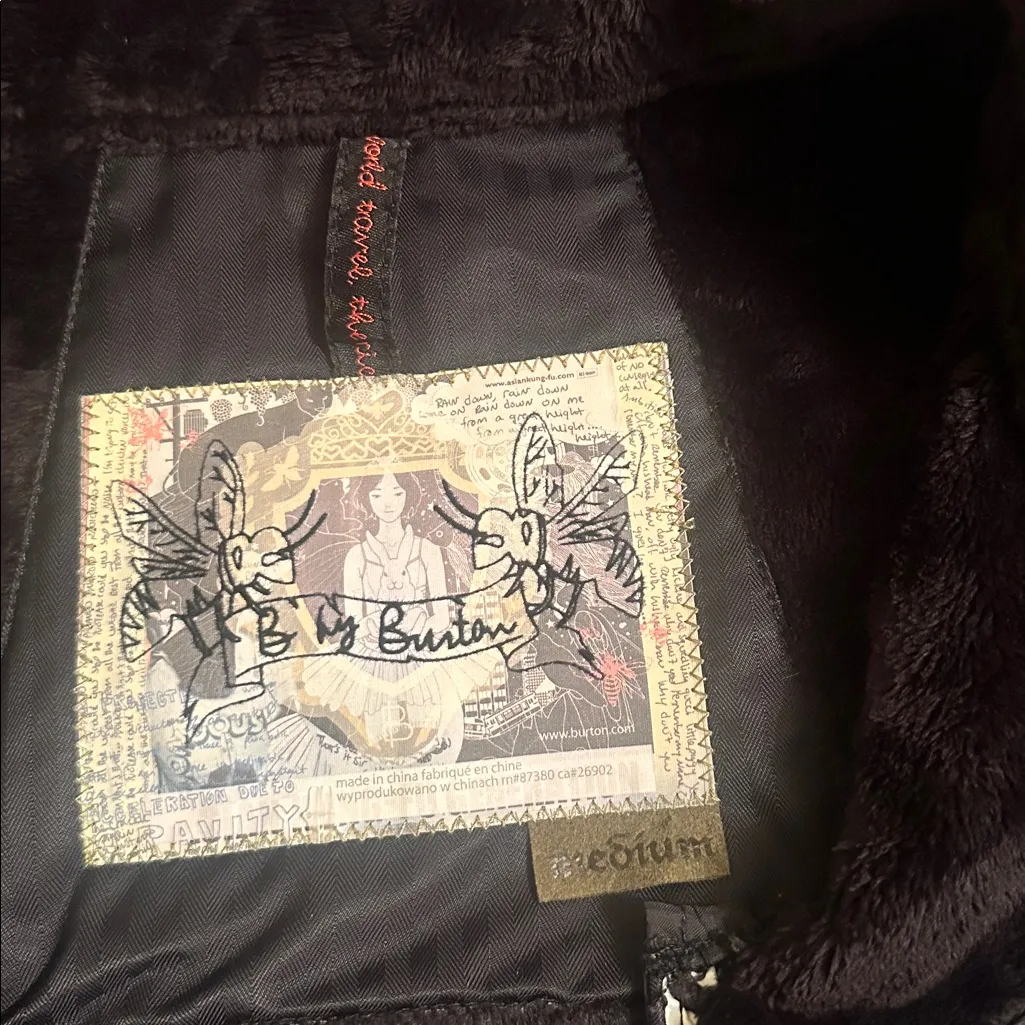 B by Burton Ski Jacket Snowboard Jacket Snow Jacket Black Medium Like New black - Image 4