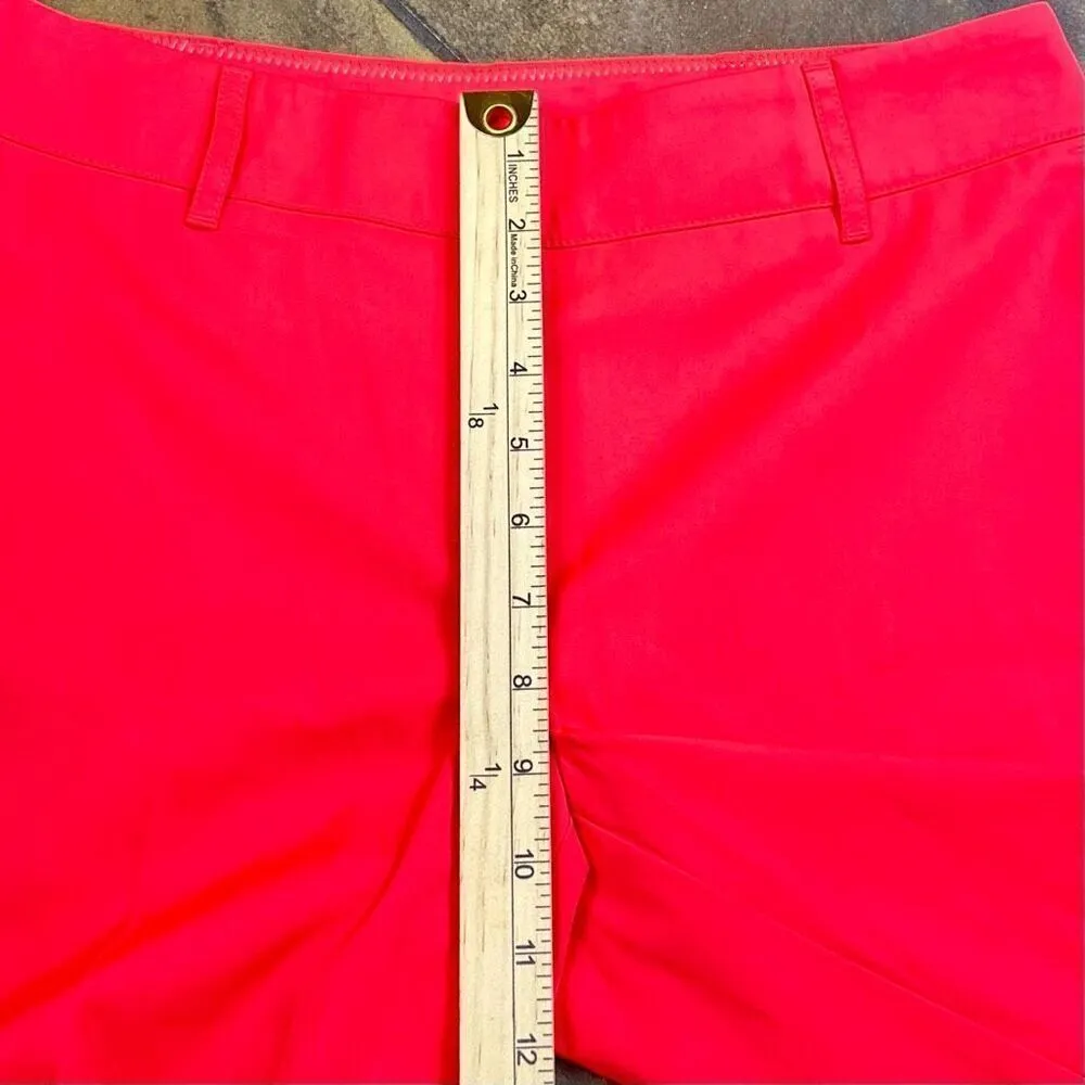 New! NWT Annika Cutter & Buck Neon Pink Shorts 6 - Image 3