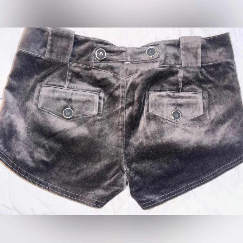 LaRok Velvet Brown Women’s Shorts - Image 5