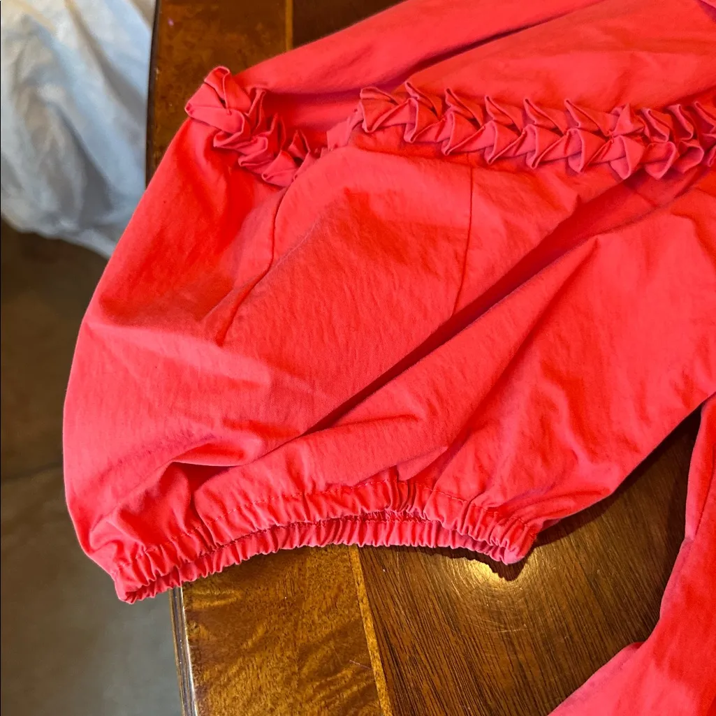 RHODE Red Ruffle dress - Image 4