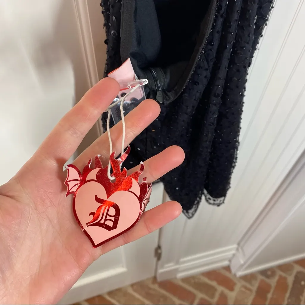 Dyspnea Paris Circa 2004 Mini Dress Bitchin’‎ Black discontinued nwt size small - Image 8