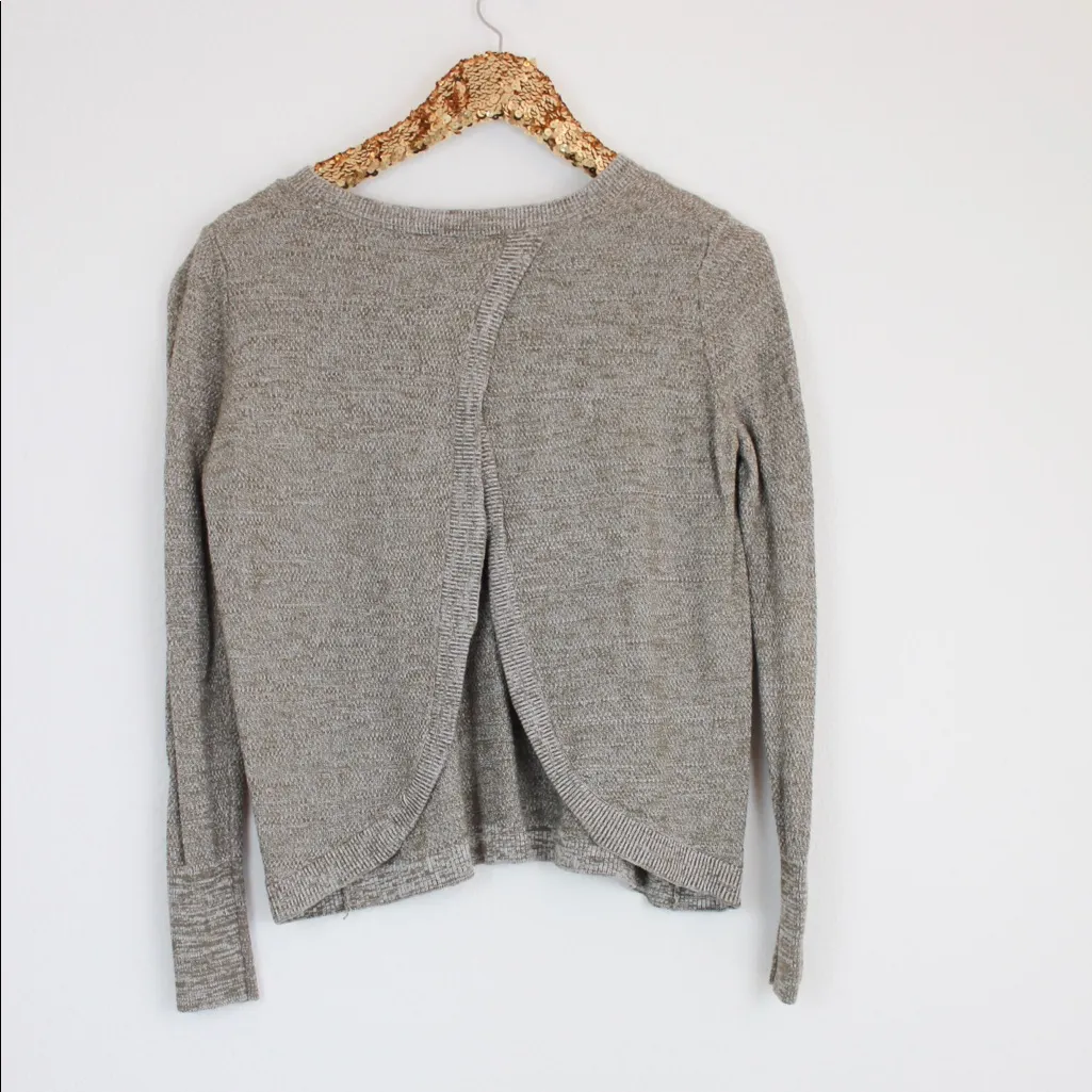 Banana Republic Linen Blend Open Back Sweater XS - Image 7