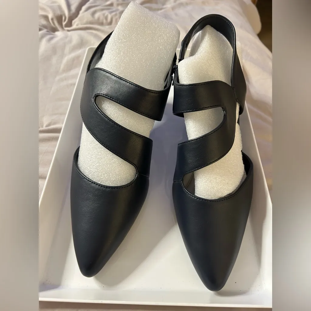 NEW Navy Blue Easy Street Venue Dress Shoe 11WW - Image 4