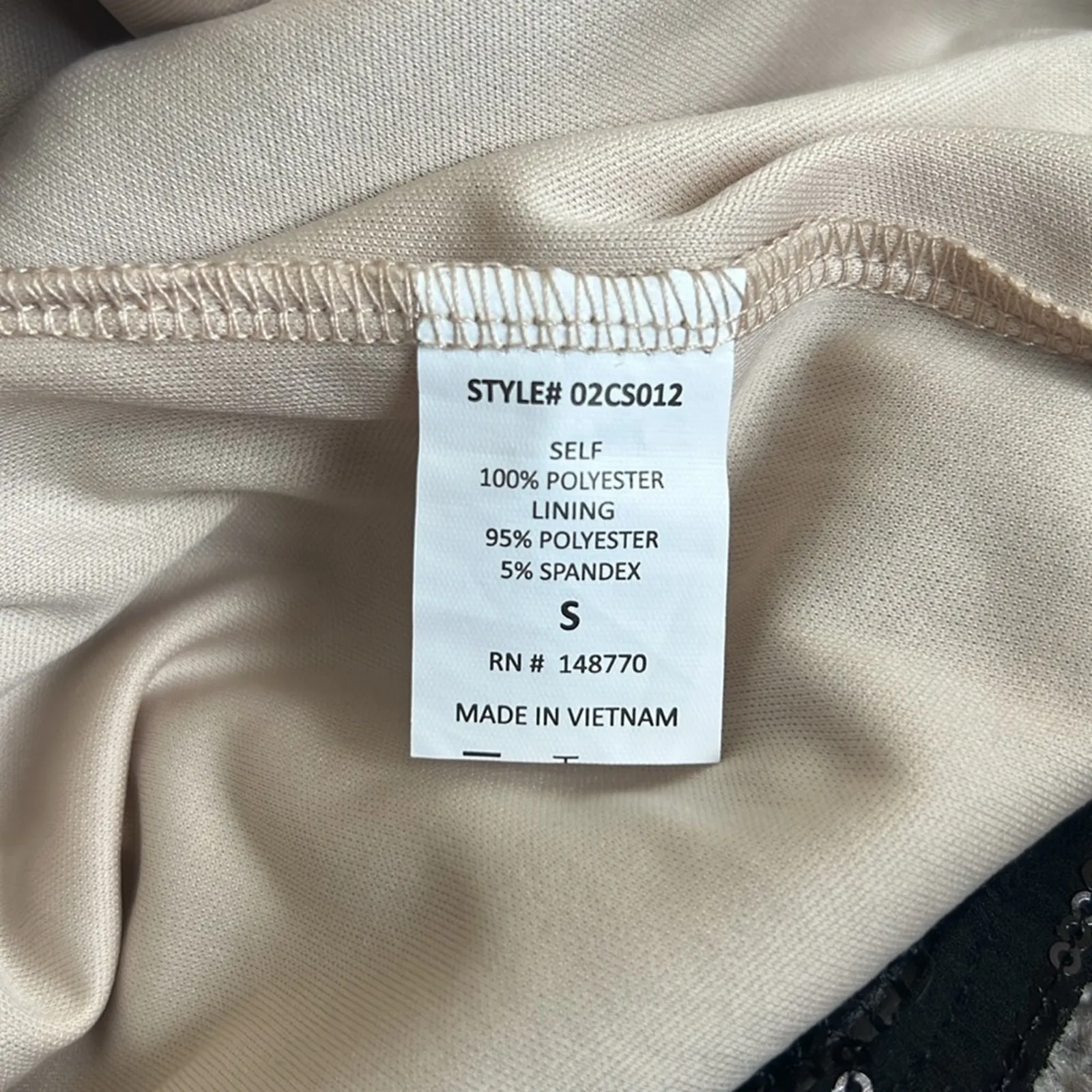 NWT Sienna Sky Pencil Skirt Womens S Black Sequin Lace Dark Academia Whimsigoth - Image 6