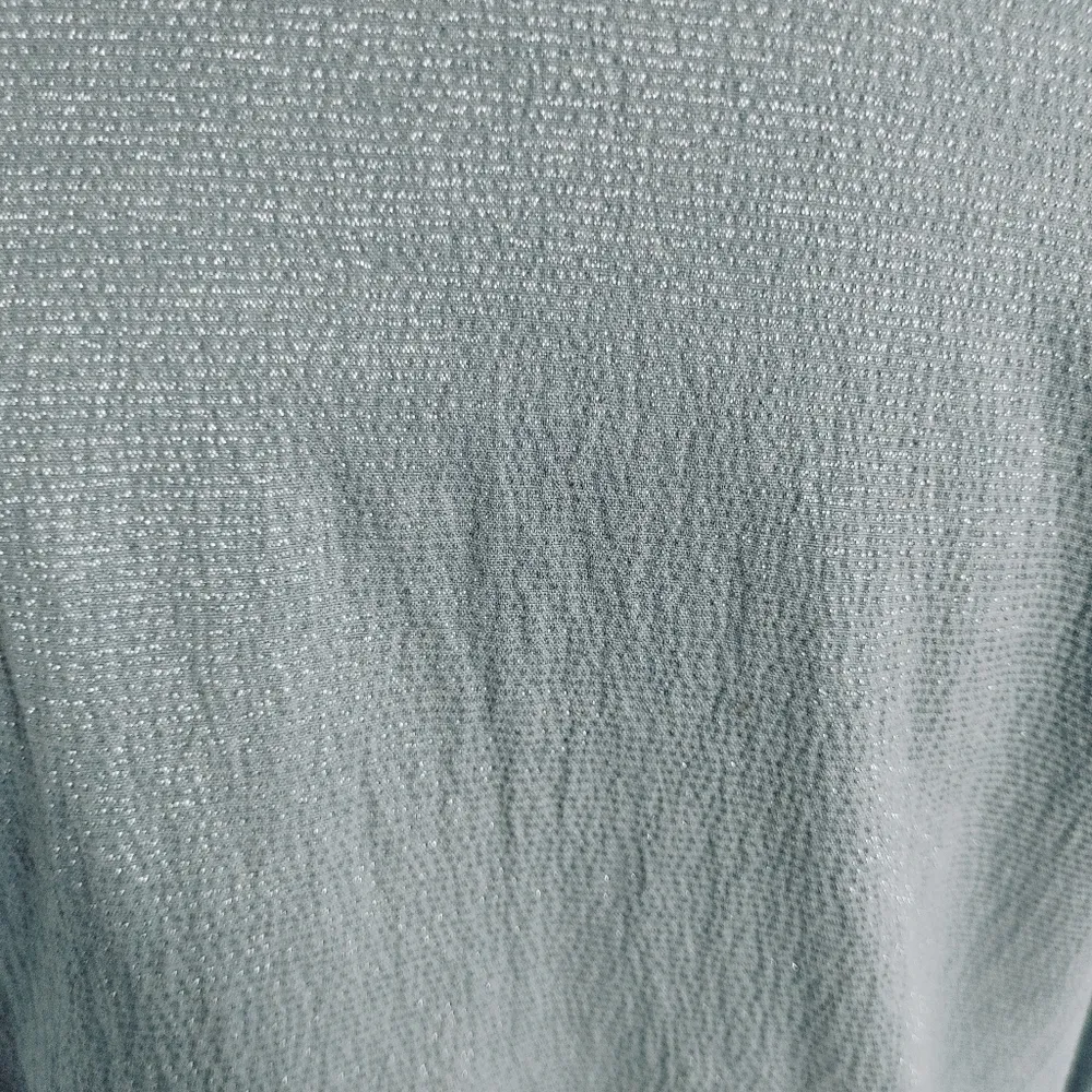 Lemon Grass Shimmer Button Blouse Shirt - Image 5