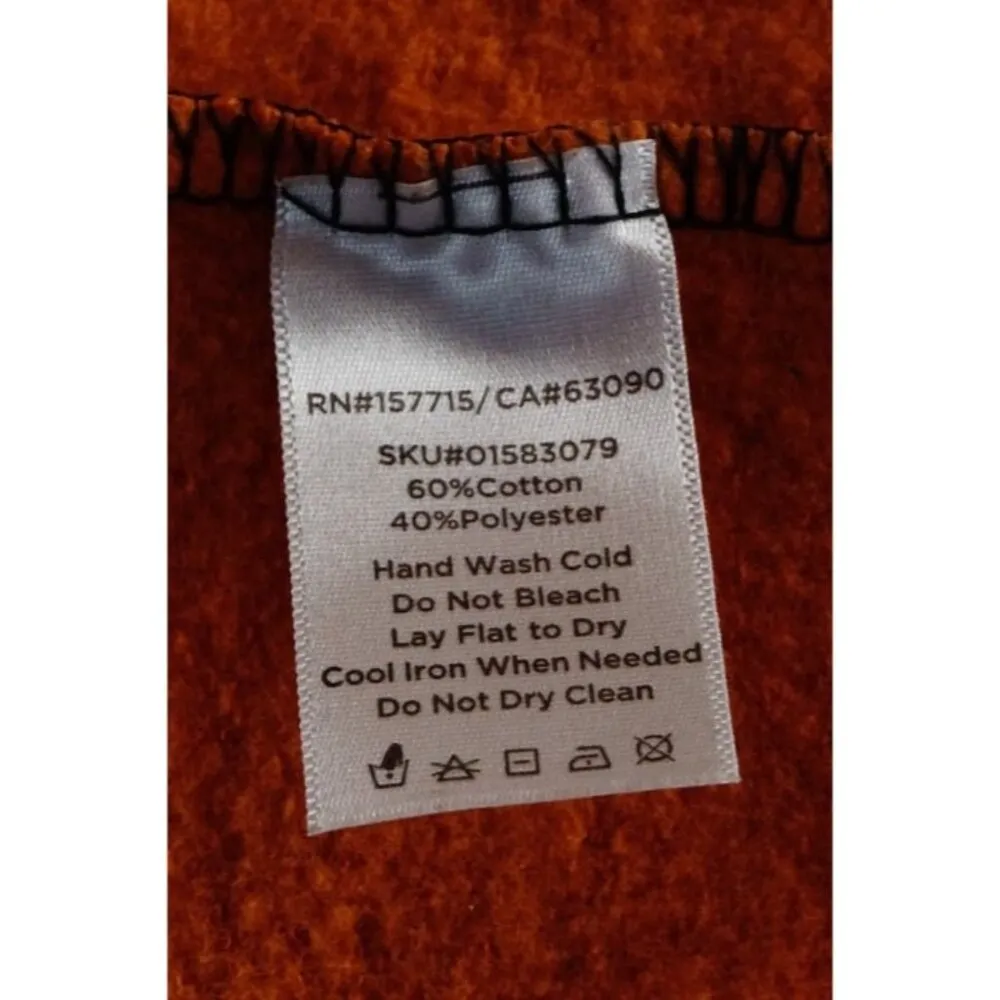 Spirit Halloween Adult Jack-O'-Lantern Sweatshirt Unisex Size Large - Image 6