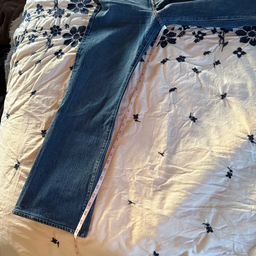 26 SHORT Levi premium Ribcage boot cut jeans - Image 8