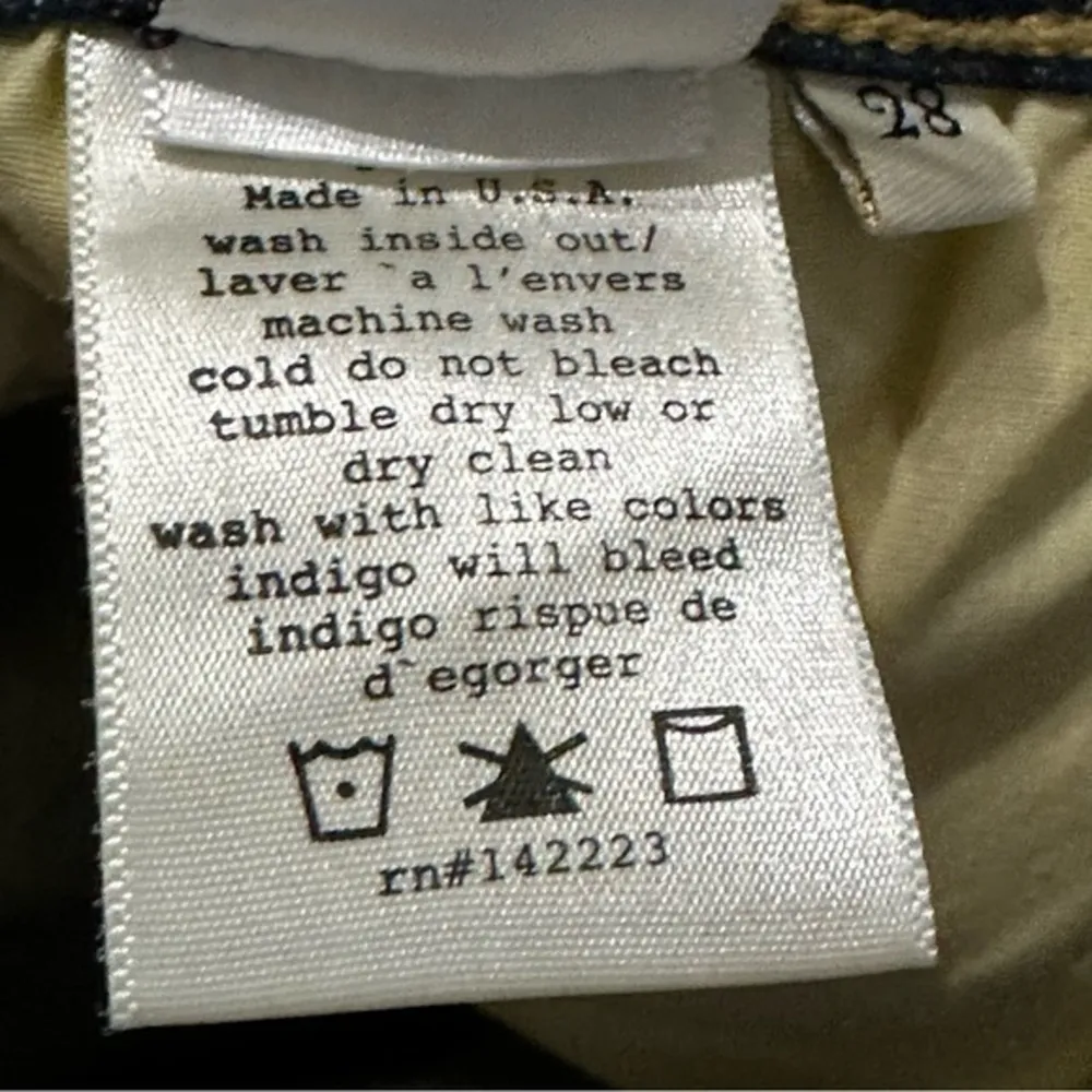 McGuire Denim Women’s Size 28 Dark Blue Wash 15 Newton Skinny Mid Rise Jeans - Image 6