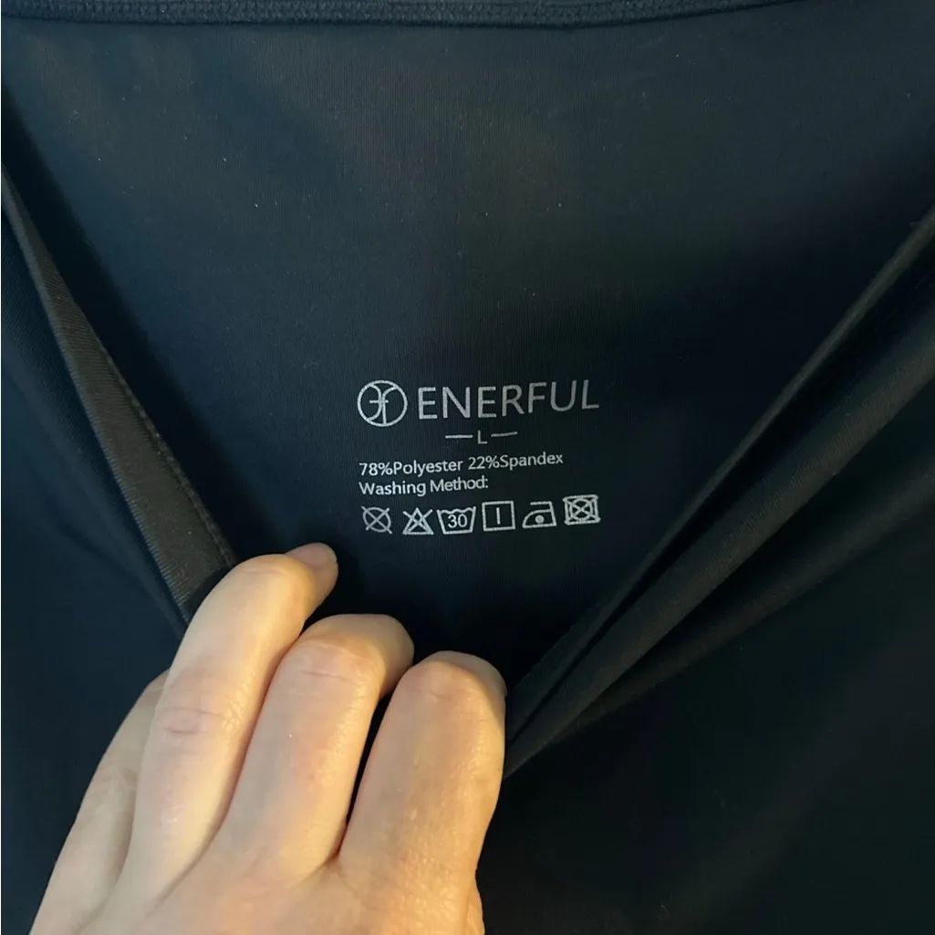 Nerf Black Maternity Leggings with Pocket Size undefined - Image 3