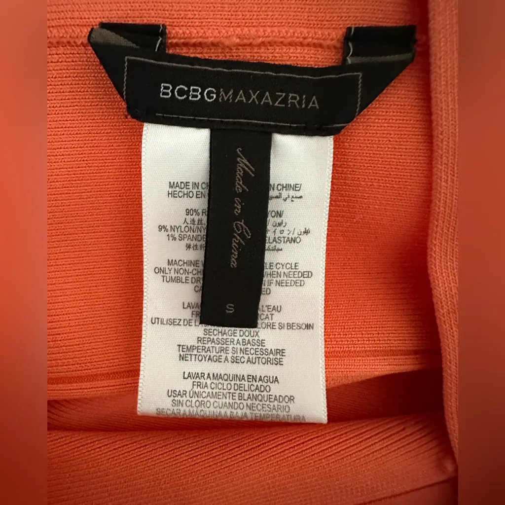 BCBG MAXAZRIA Simone bondage skirt size S 
Figure hugging high waisted RRP $138 - Image 5