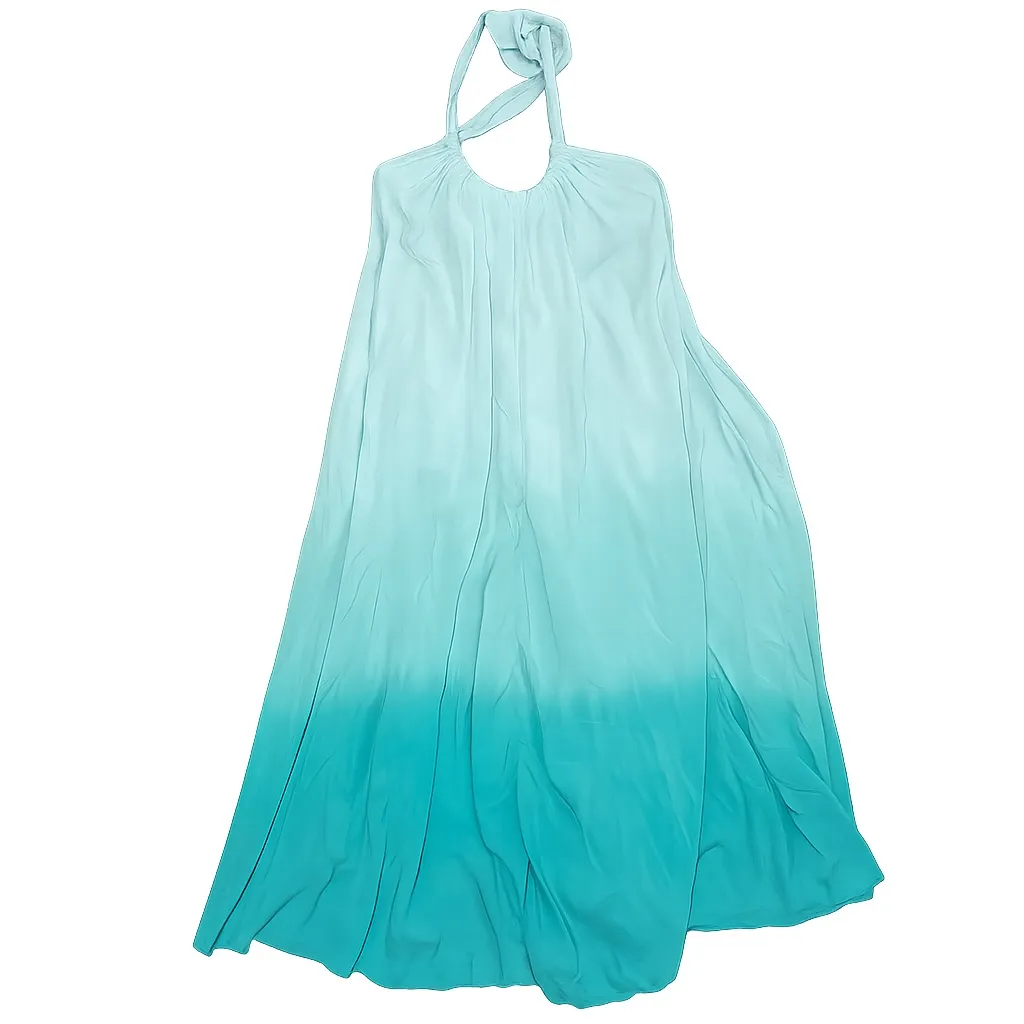 Elan Aqua Blue Maxi Dress - Image 2
